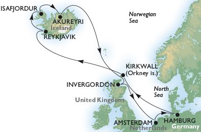 Собираемся в круиз MSC Splendida по Северной Европе с 21.06.15