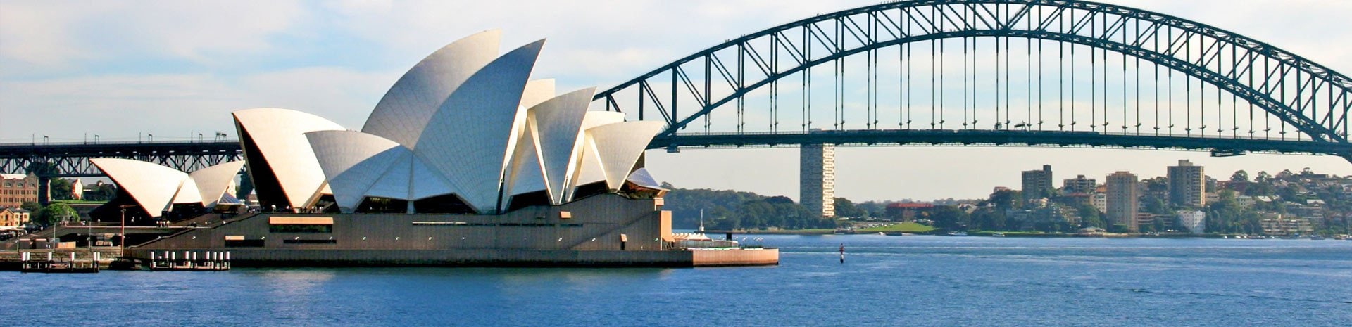 Sydney Opera House and Harbour Bridge viewed from the water | MSC Cruises Sydney Opera House and Harbour Bridge viewed from the water | MSC Cruises