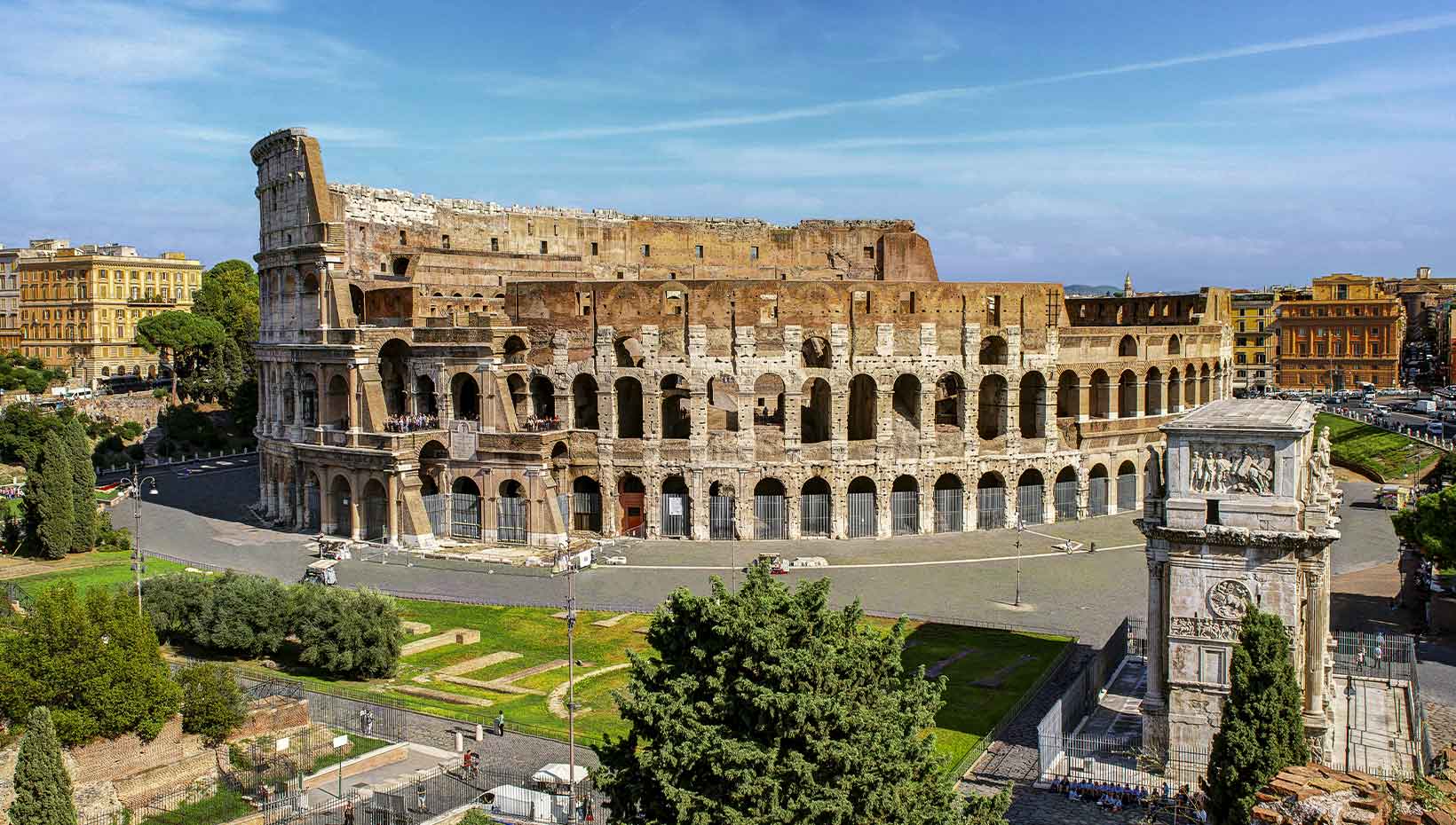 The Colosseum in Rome, a historic landmark and popular Mediterranean cruise destination | MSC Cruises The Colosseum in Rome, a historic landmark and popular Mediterranean cruise destination | MSC Cruises