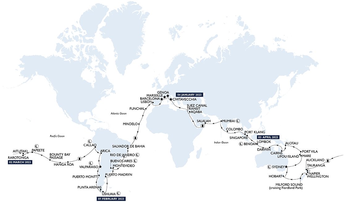 MSC World Cruise 2023 | MSC Cruises MSC World Cruise 2023 | MSC Cruises