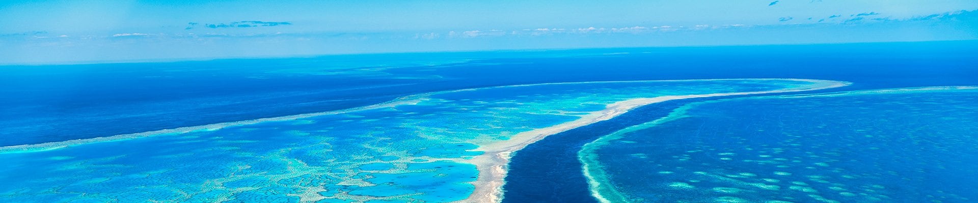 Aerial view of vibrant coral reefs and turquoise waters in a tropical ocean | MSC Cruises Aerial view of vibrant coral reefs and turquoise waters in a tropical ocean | MSC Cruises