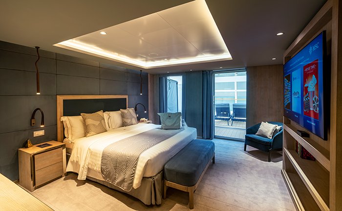 MSC Yacht Club Owner’s Suite With Whirlpool Bath| MSC Cruises MSC Yacht Club Owner’s Suite With Whirlpool Bath| MSC Cruises