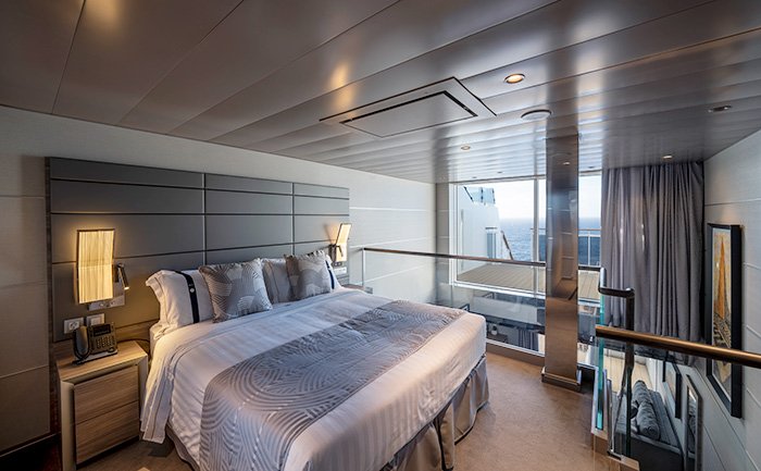 MSC Yacht Club Duplex Suite with whirlpool| MSC Cruises