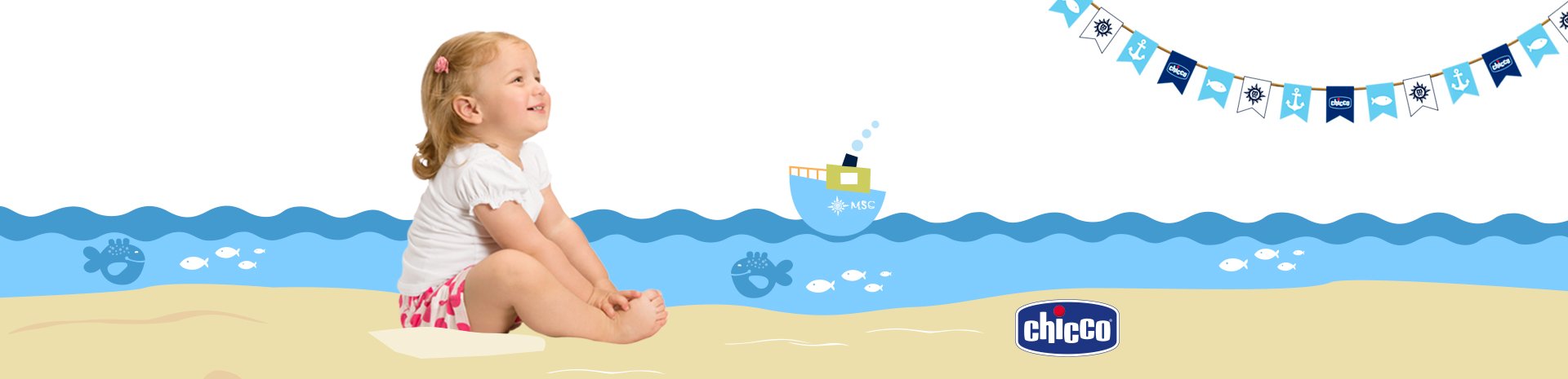 Baby-friendly cruising | MSC Cruises and Chicco
