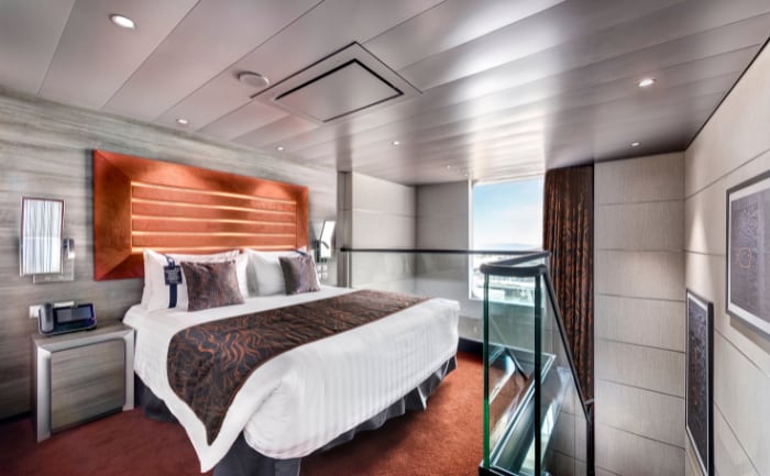 MSC Bellissima, MSC YACHT CLUB DUPLEX SUITE WITH WHIRLPOOL MSC Bellissima, MSC YACHT CLUB DUPLEX SUITE WITH WHIRLPOOL