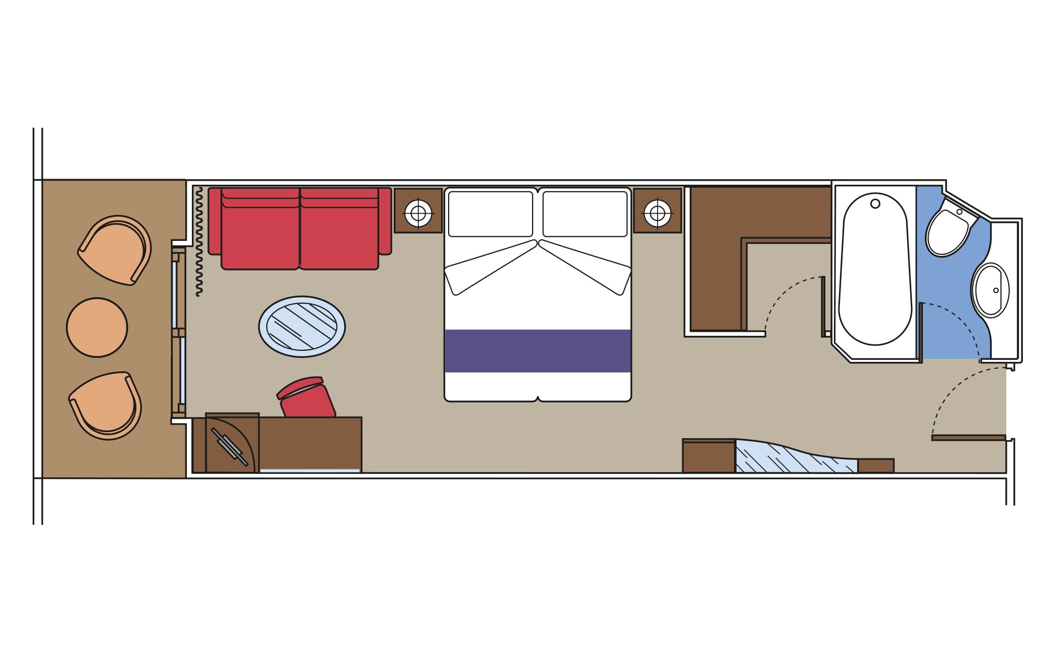 MSC Fantasia Cabin: Deluxe Suite 03 2d