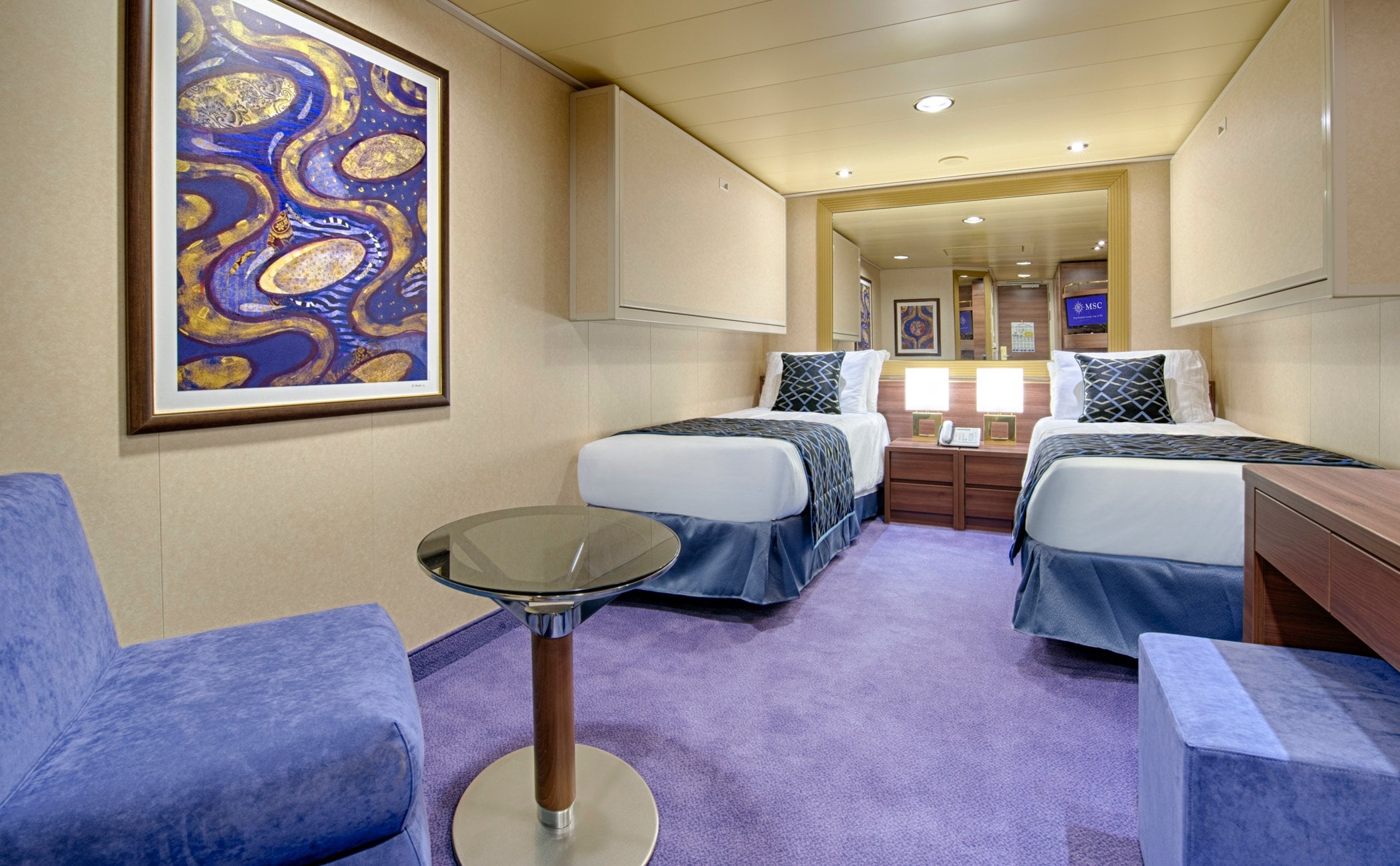 MSC Fantasia Cabin: Interior 08 MSC Fantasia Cabin: Interior 08