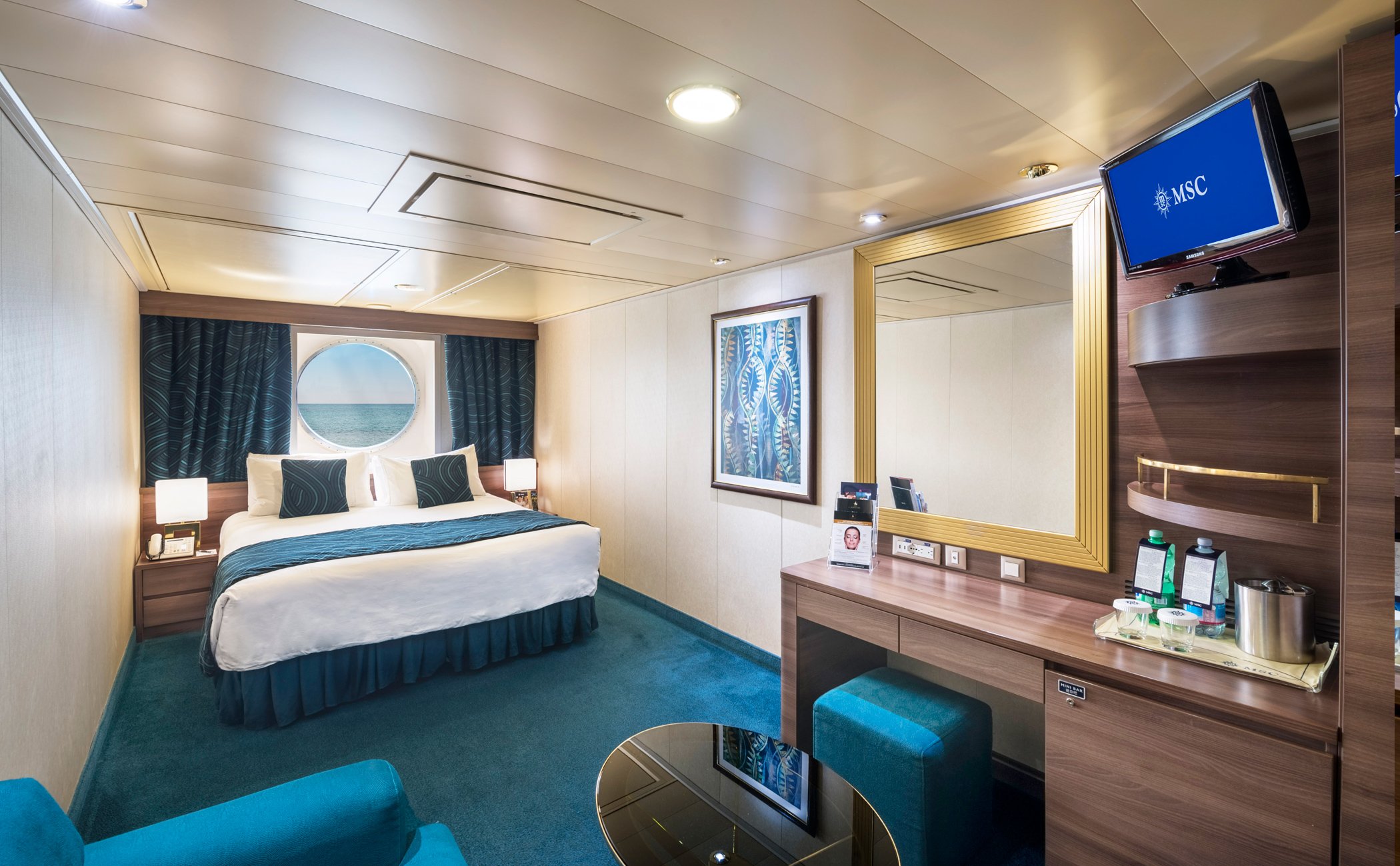 MSC Fantasia Cabin: Ocean View 07 MSC Fantasia Cabin: Ocean View 07