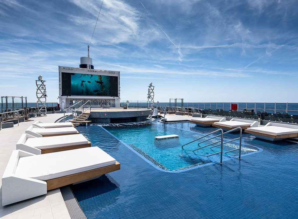 Long Island Pool, MSC Seashore |MSC Cruises Long Island Pool, MSC Seashore |MSC Cruises