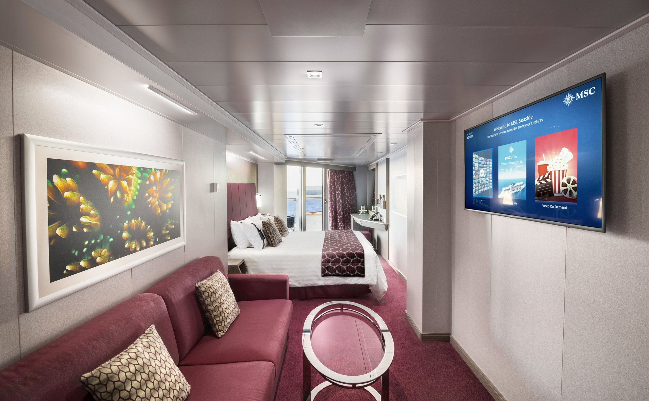 MSC Seaside Cabin: Suite With Whirlpool Bath 06