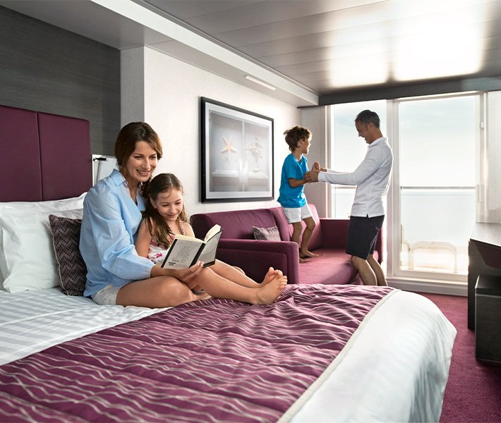 Family friendly cabins, comfortable cabins | MSC Cruises