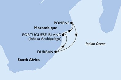 Sydafrika, Mozambique