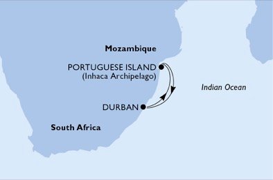 Sydafrika, Mozambique