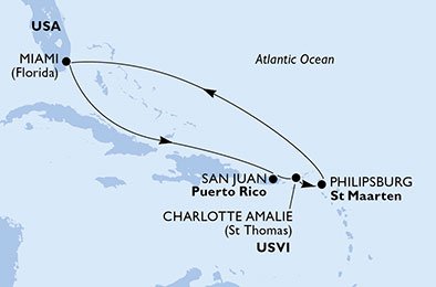 USA, Puerto Rico, De Amerikanske Jomfruøer, St. Maarten